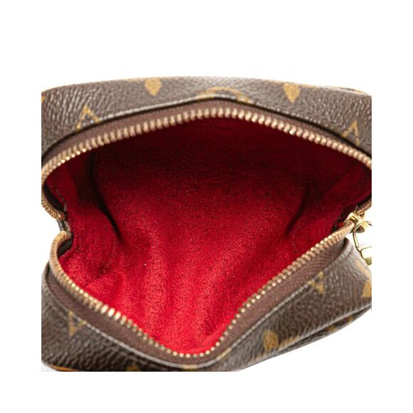 Pre Loved Louis Vuitton Pochette Accessoires Monogram Canvas Pouch Women Brown - Picture 4 of 7